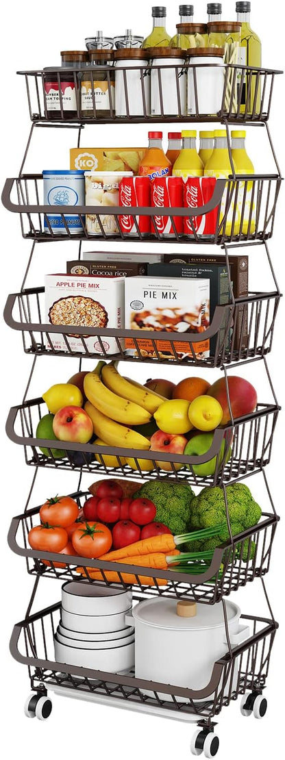 Miyawell Fruit Vegetable Storage Basket by MiyawellOfficial