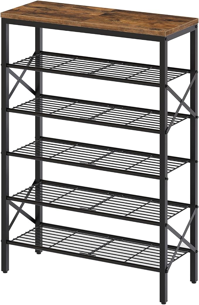 YATINEY 6-Tier Shoe Rack, Shoe Storage Organizer by Yatiney