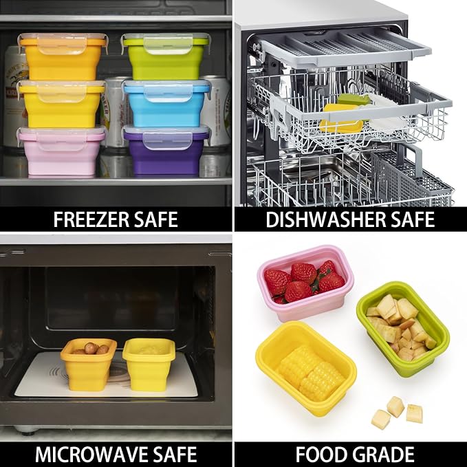 Collapsible Food Storage Containers - Image 5