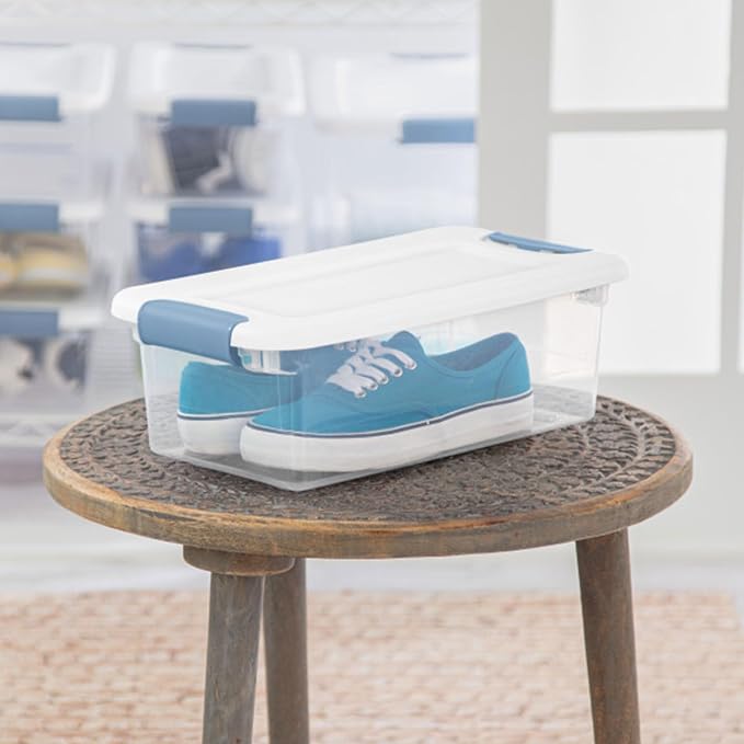 Sterilite 36-Pack Latching Box, Under Bed Storage Bins - Image 9