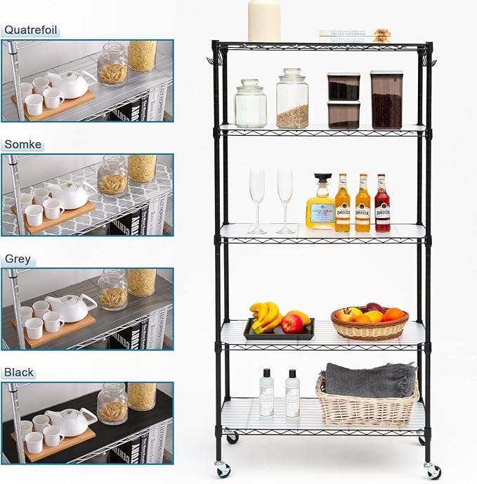 BRIAN & DANY Wire Shelf Liner 13.4" x 23.2", Heavy Duty Shelf Liners - Image 5