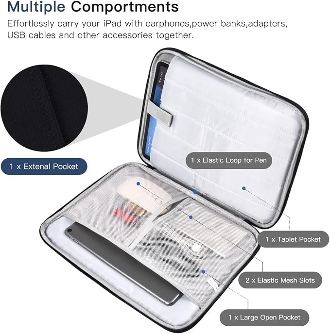 13 Inch Laptop Carrying Sleeve for 2026 2025 Apple MacBook Air 13 Inch Laptop - Image 4