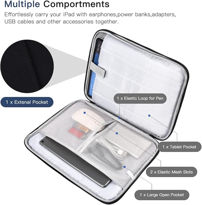 13 Inch Laptop Sleeve Bag Compatible - Image 4