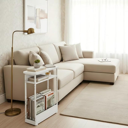 Narrow Side Table, 3-Tier Slim End Table - Image 6