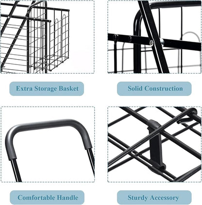Foldable Grocery Shopping Cart - Image 3