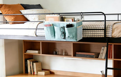 Bedside Caddy, Bedside Hanging Storage Organizer forBunk and Hospital Beds - Image 3