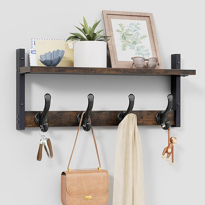 Tatub 20" Rustic Coat Rack Wall Mount by Tatub