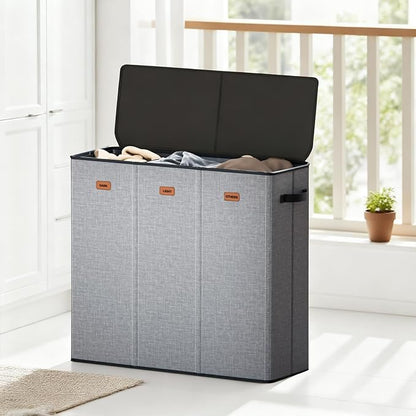 185L Laundry Hamper 3 Section - Image 7