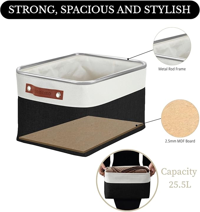 DECOMOMO Storage Baskets for Shelves - Image 4