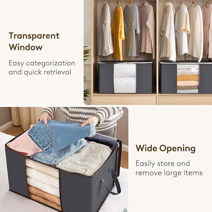 Lifewit 90L Large Storage Bags, Closet Organizers and Storage, Clothes Storage - Image 6