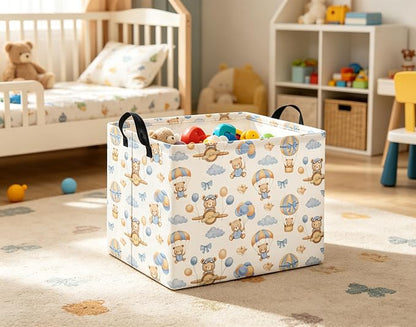 Rectangular Baby Kids Storage Basket - Image 5
