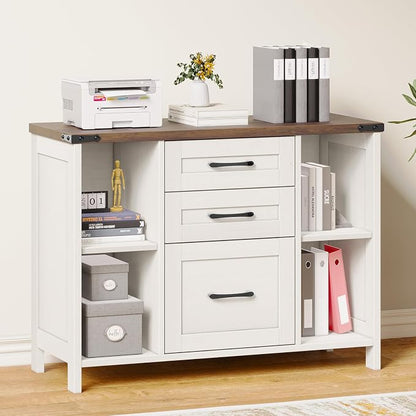 Farmhouse Lateral File Cabinet by Halitaa
