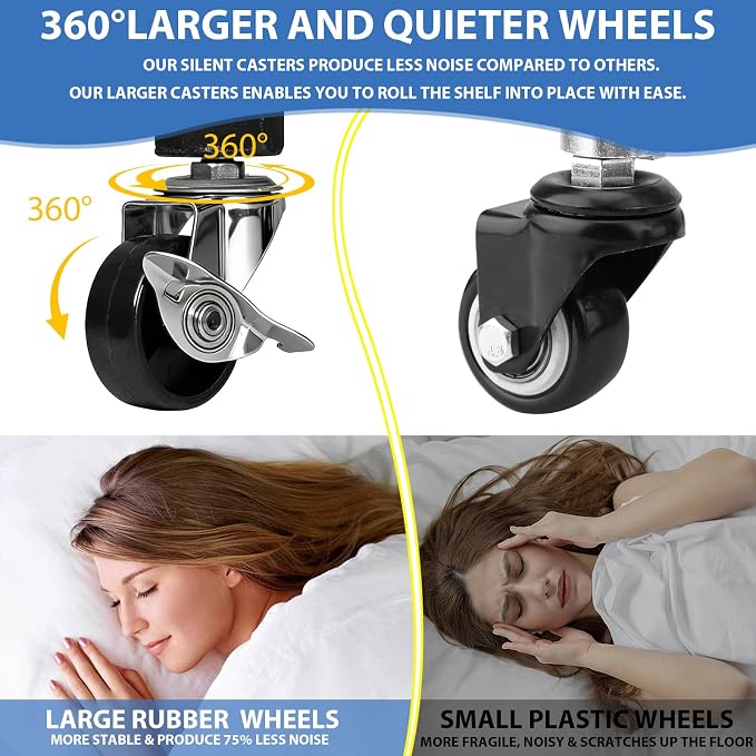 3-Tier Foldable Storage Shelf - Image 5