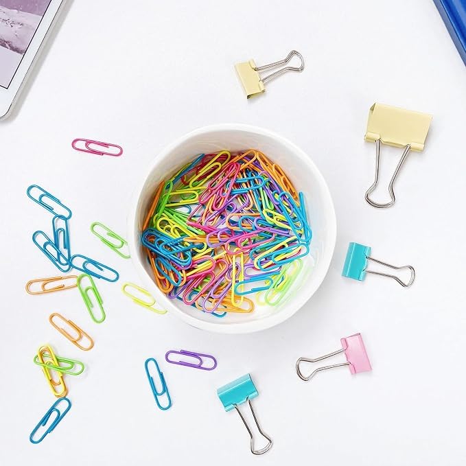 Ceramic Paper Clip Holders Paperclips Holder Dispenser Cute Clips Organizer - Image 4