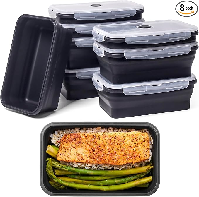 Collapsible Food Storage Containers by Annaklin