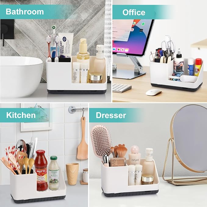 Bathroom Counter Organizer, Bathroom Organizers and Storage, Detachable - Image 7