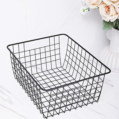 14" Upright Freezer Storage Baskets, Bathroom Organizing - Image 4