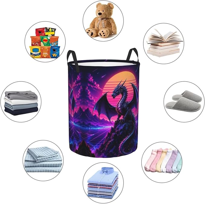 Laundry Basket Dirty Clothes Hamper - Image 5