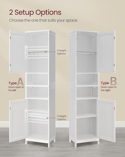 VASAGLE Tall Bathroom Cabinet - Image 3