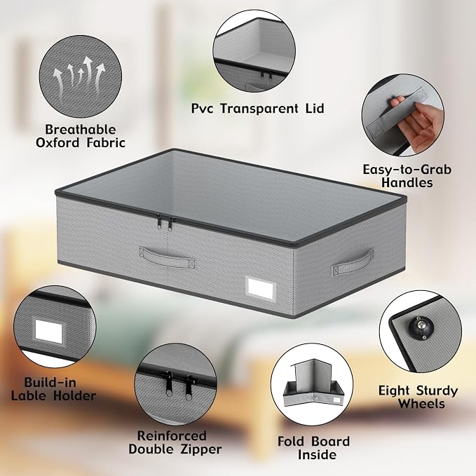 EE-RoomWorld Under Bed Storage - Image 4