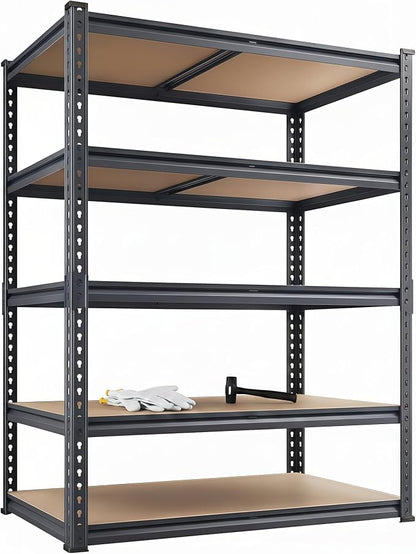 Shelving Unit, 2850LBS Heavy Duty Metal Shelves by Unknown