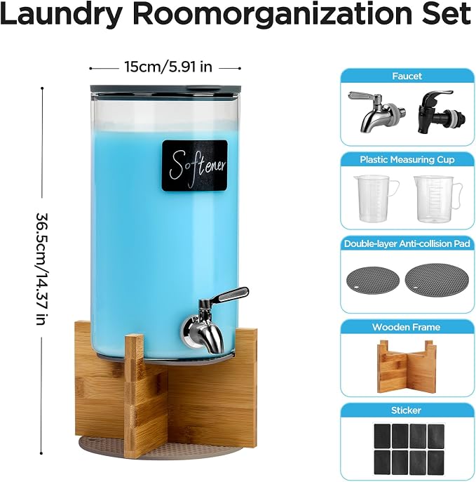 Glass Laundry Detergent Dispenser - Image 2