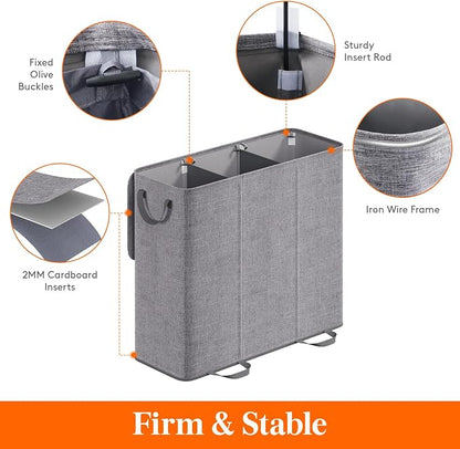 Lifewit Triple Laundry Hamper - Image 3