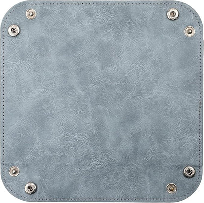 siduater Valet Tray Desktop Storage Organizer – Vegan Leather Catchall Bedside by siduater