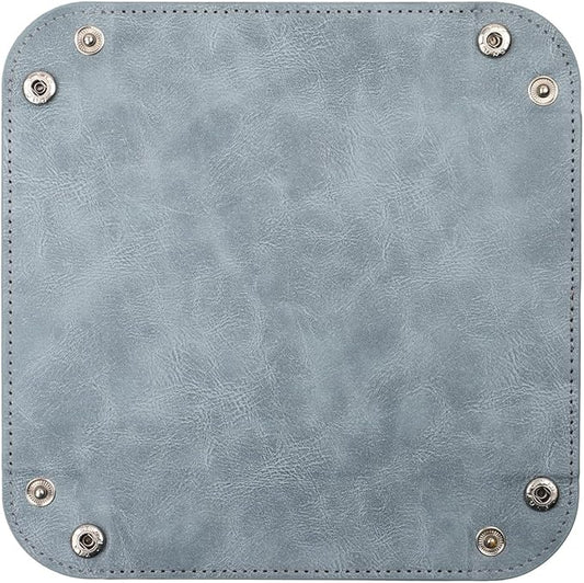 siduater Valet Tray Desktop Storage Organizer – Vegan Leather Catchall Bedside by siduater