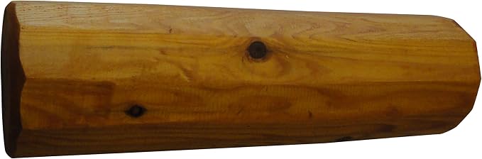 6-Place Log Ski Rack Wall Mount, Indoor Ski Storage Rack - Image 6