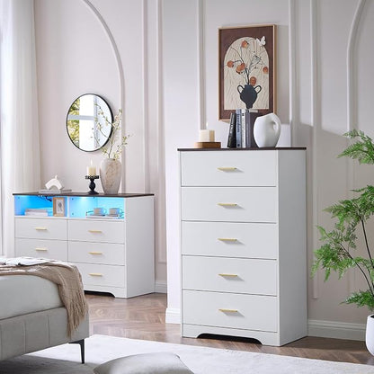 LIDYUK Dresser for Bedroom, Wood Dresser - Image 4