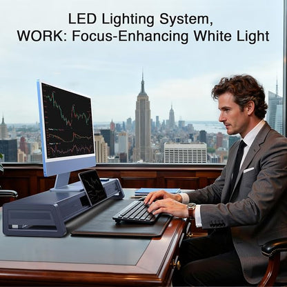 Vaydeer All-in-One Dual Monitor Stand Riser - Image 6