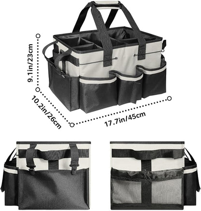 Boczif Cleaning Caddy Bag Wearable, Cleaning Caddy Supplies Organizer - Image 6
