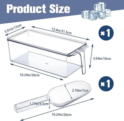 Havawish 1 Set Ice Storage Bin for Freezer - Image 2