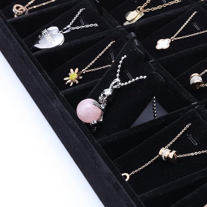 24 Grids Stackable Jewelry Tray Organizer - Image 7