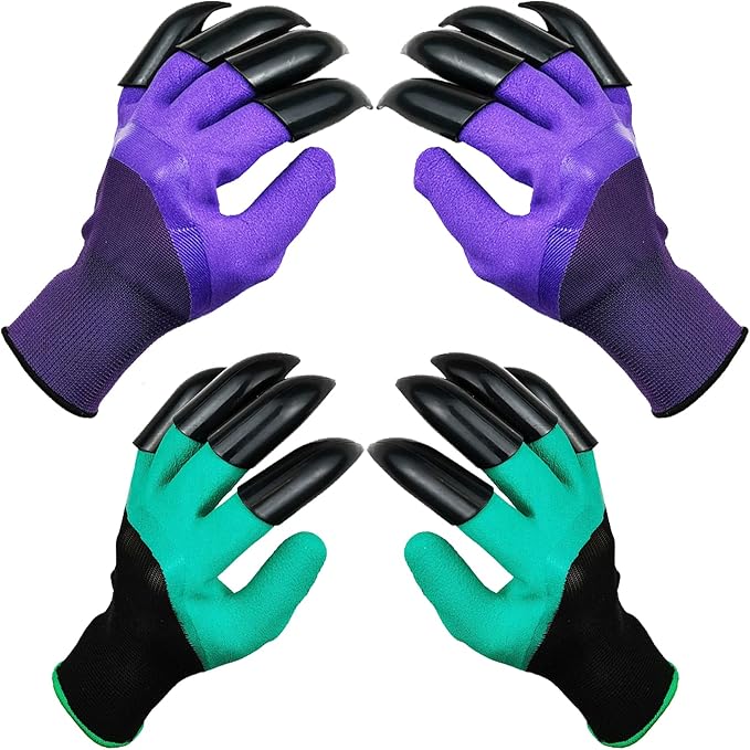 DCCPAA Garden Gloves with Claws, Claw Gardening Gloves by DCCPAA