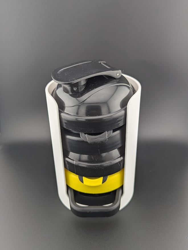 Shaker Bottle Lid Organizer – Fits BlenderBottle® and Similar Shaker Lids – - Image 2