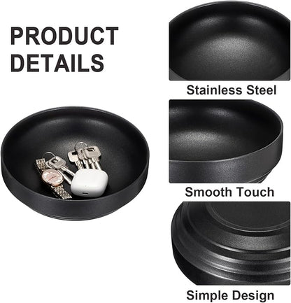 Stainless Steel Bowl Decorative Key Bowl Serving Bowl - Image 6