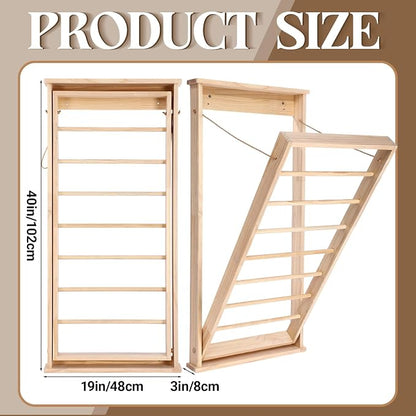 Novabright 1 Pcs Wall Mounted Drying Rack - Image 2