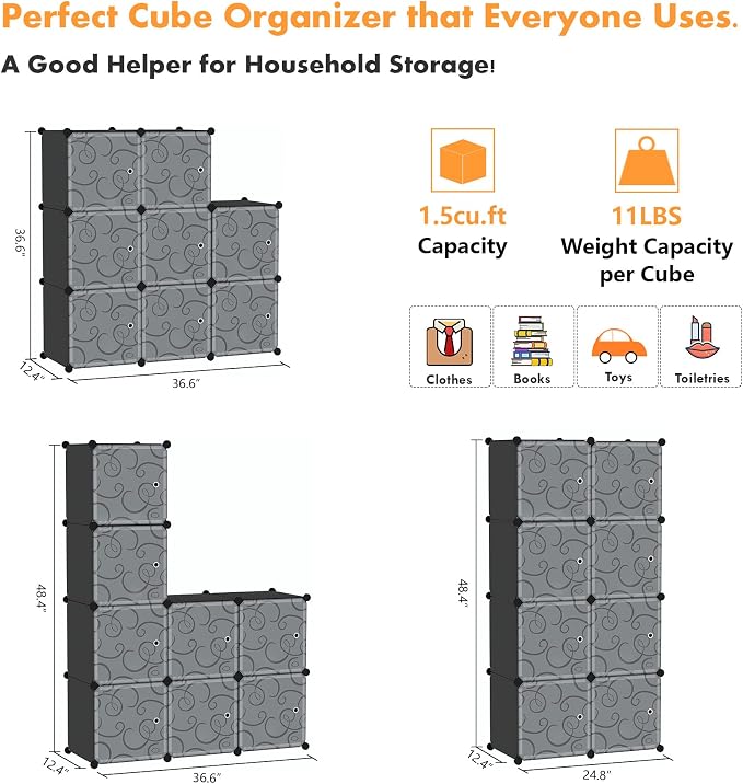 C&AHOME Cube Storage Organizer - Image 7
