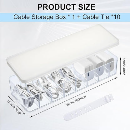 Tatuo 1 Pcs Cable Organizer Box - Image 2