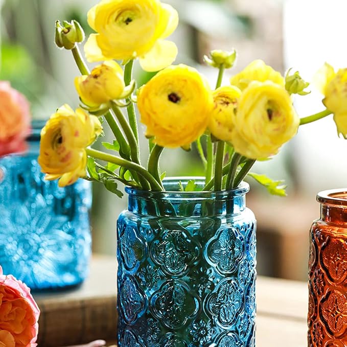 Vintage Glass Storage Jar with Solid Wood Lid - Image 5
