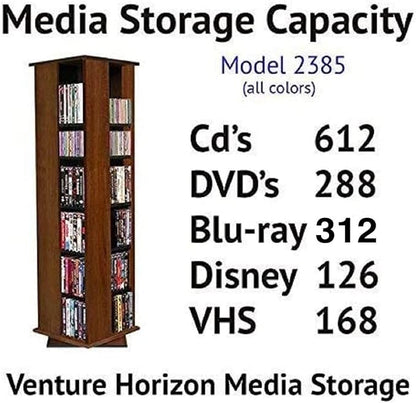 Venture Horizon Revolving Media Tower 600 Black - Image 2