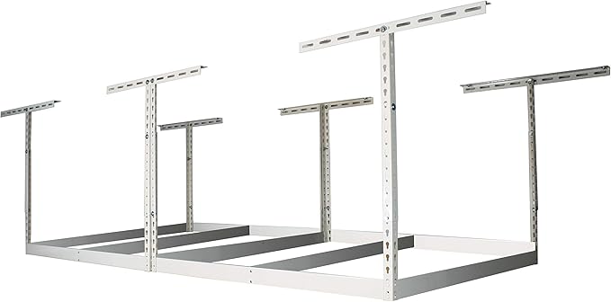 MonsterRax 4x8 Overhead Storage Rack Frame Kit by MonsterRAXStorageSolutions
