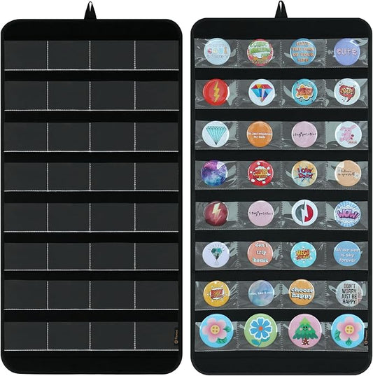 PACMAXI Hanging Badge Button Pin Organizer Display Storage Stand, Enamel Mini by PACMAXI