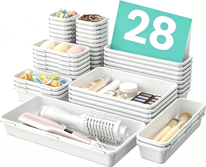 【Military Grade】A-LuGei Drawer Organizer, 【】Makeup organizer by A-LUGEI