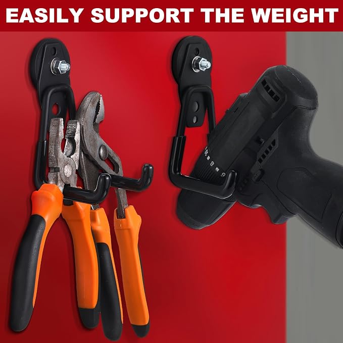 Landhoow Large Magnetic Hooks Heavy Duty Garage Magnet Hooks Strong Storage - Image 5