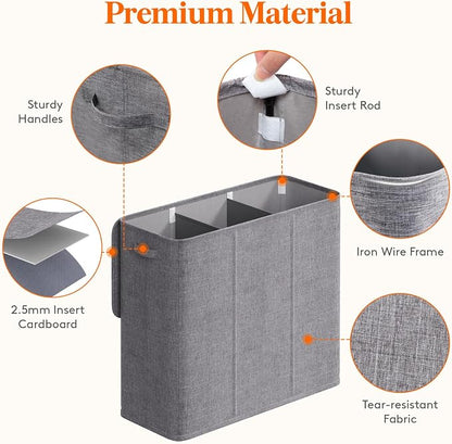 Lifewit Triple Laundry Hamper - Image 2