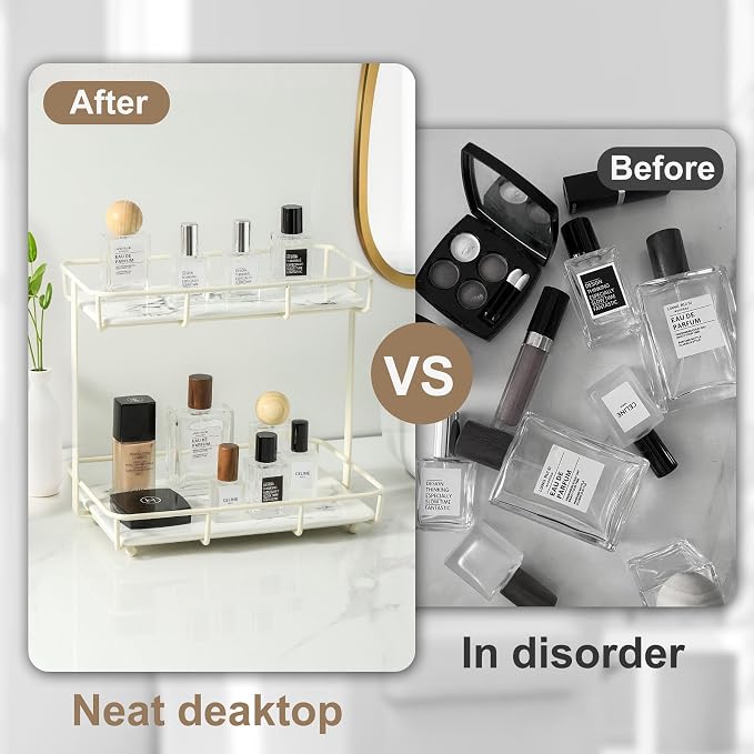 Bathroom Organizer Countertop Perfume Organizer Makeup Organizer Cosmetics - Image 5