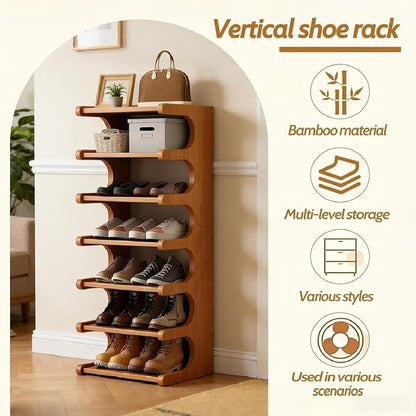 39" Bamboo Shoe Rack - Image 5